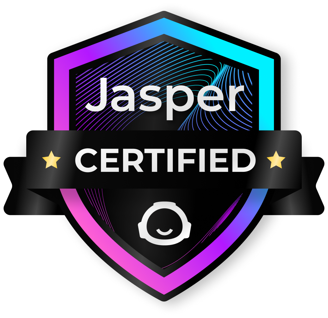 Jasper AI Certification